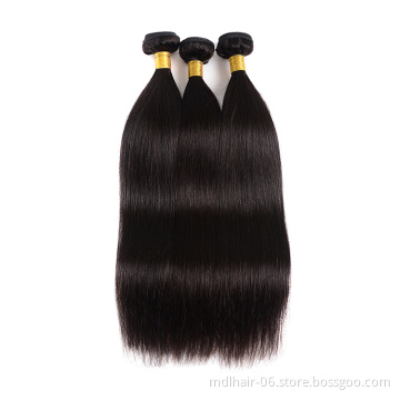 Peruvian Human Hair Bundles With Closure,Bundles Raw 100 Peruvian Straight Hair,10A Grade Peruvian Virgin Human Hair